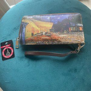 NEW-SARL AKER PARIS,France Colorful Wallet -NWT